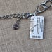 Alfani Necklace White/Silver Tone Chain Necklace Plastic/Stainless Steel Fashion
