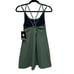 Fourlaps Tennis Pickleball Sport Crisscross Back Green Dress Medium NWT 118