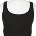 NWT XOXO black Pinstripe Pintucked Sleeveless Suit Dress size 3 / 4 womens