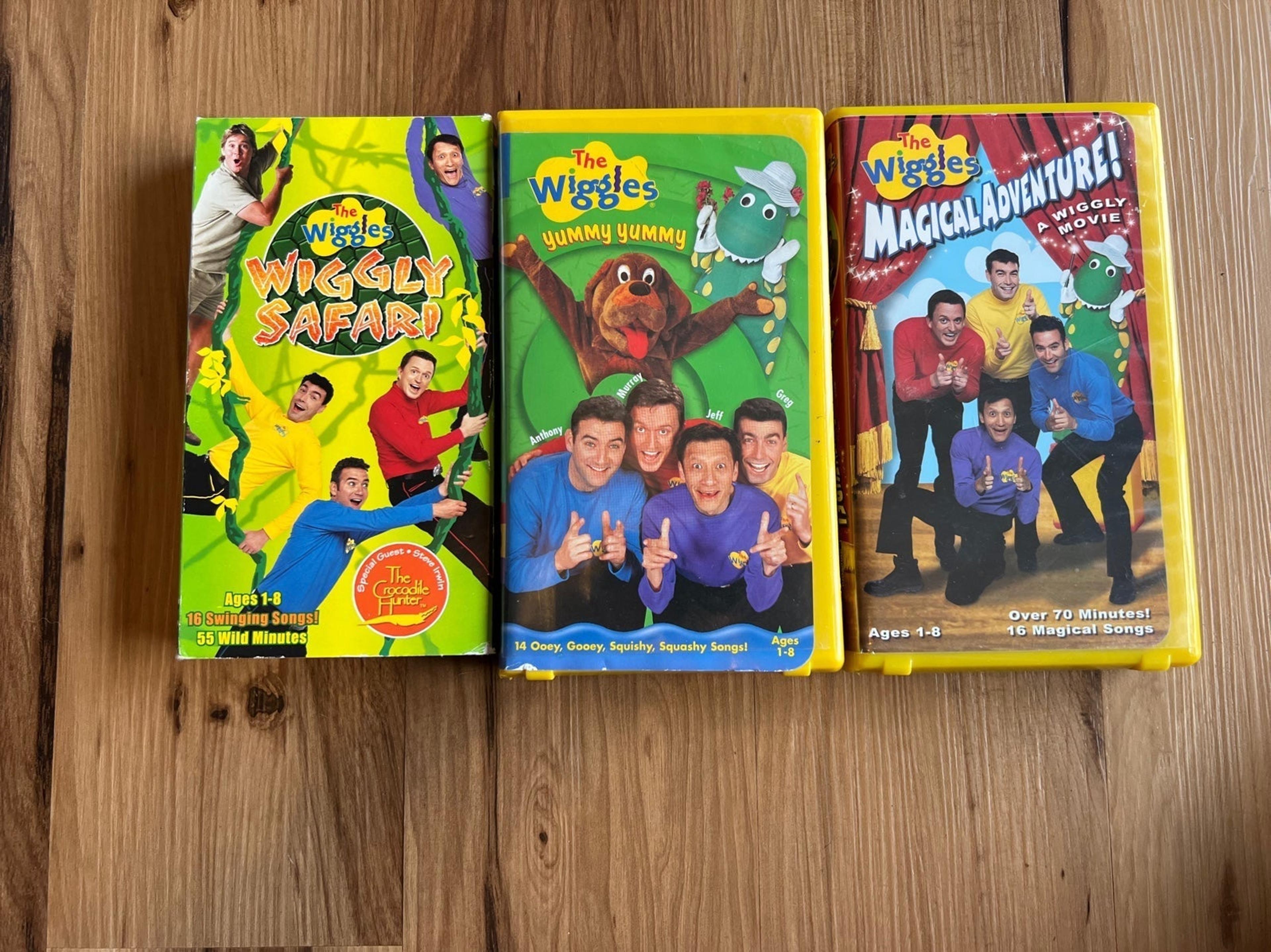 The Wiggles Magical Adventure A Wiggly Movie Dvd Wiggles Magical Adventure A Wiggly Movie Vhs