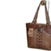 NEW Justin Women Leather Concho Conceal and Carry Tote Purse