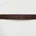 Ted Baker Mens 34”/86cms Dark Brown Italy genuine leather belt Wrapped Buckle