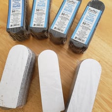 Black Stainless Pedi File Refills