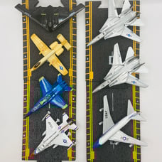 Diecast Aircraft Fighter Jet Airplane Lot Of 7 Pieces Great Condition