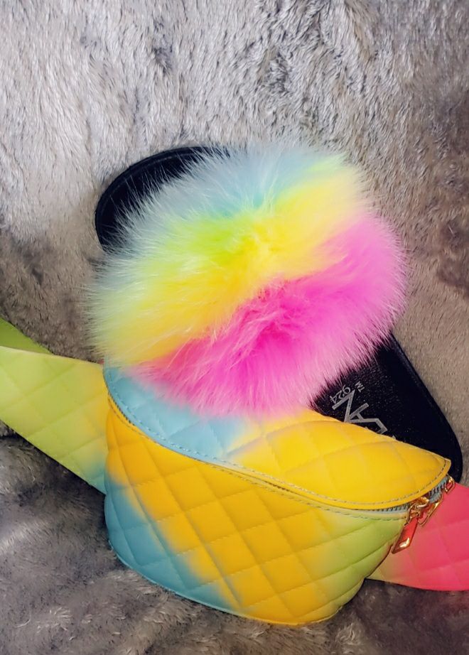 Candy Bag Include Furry Matching Slide