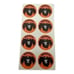Vintage Scratch n Sniff 8 Stickers Halloween Swooper Bat Stinky Sticker