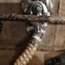 Bear Claw Rattle Snake Handmade Coral Turquoise