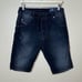 Diesel Shorts Mens 30 Black Denim Krooshorts Drawstring Stretch