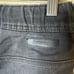 Diesel Shorts Mens 30 Black Denim Krooshorts Drawstring Stretch