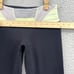 Lululemon Leggings Adult 4 Black Lime Stripe Waist Capri Comfort Stretch Women's
