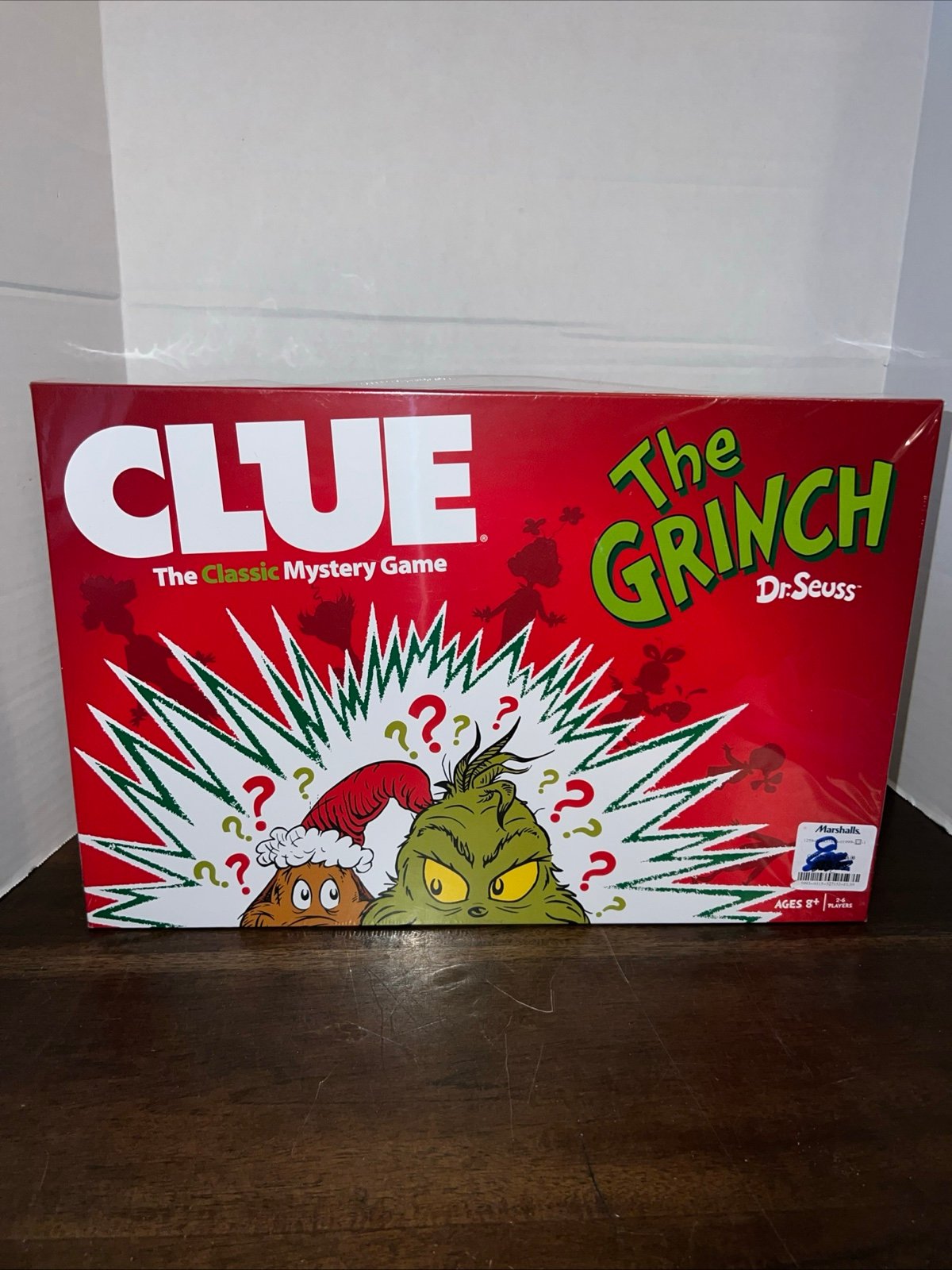 Clue Dr. Seuss How The Grinch Stole Christmas Edition Board Game New