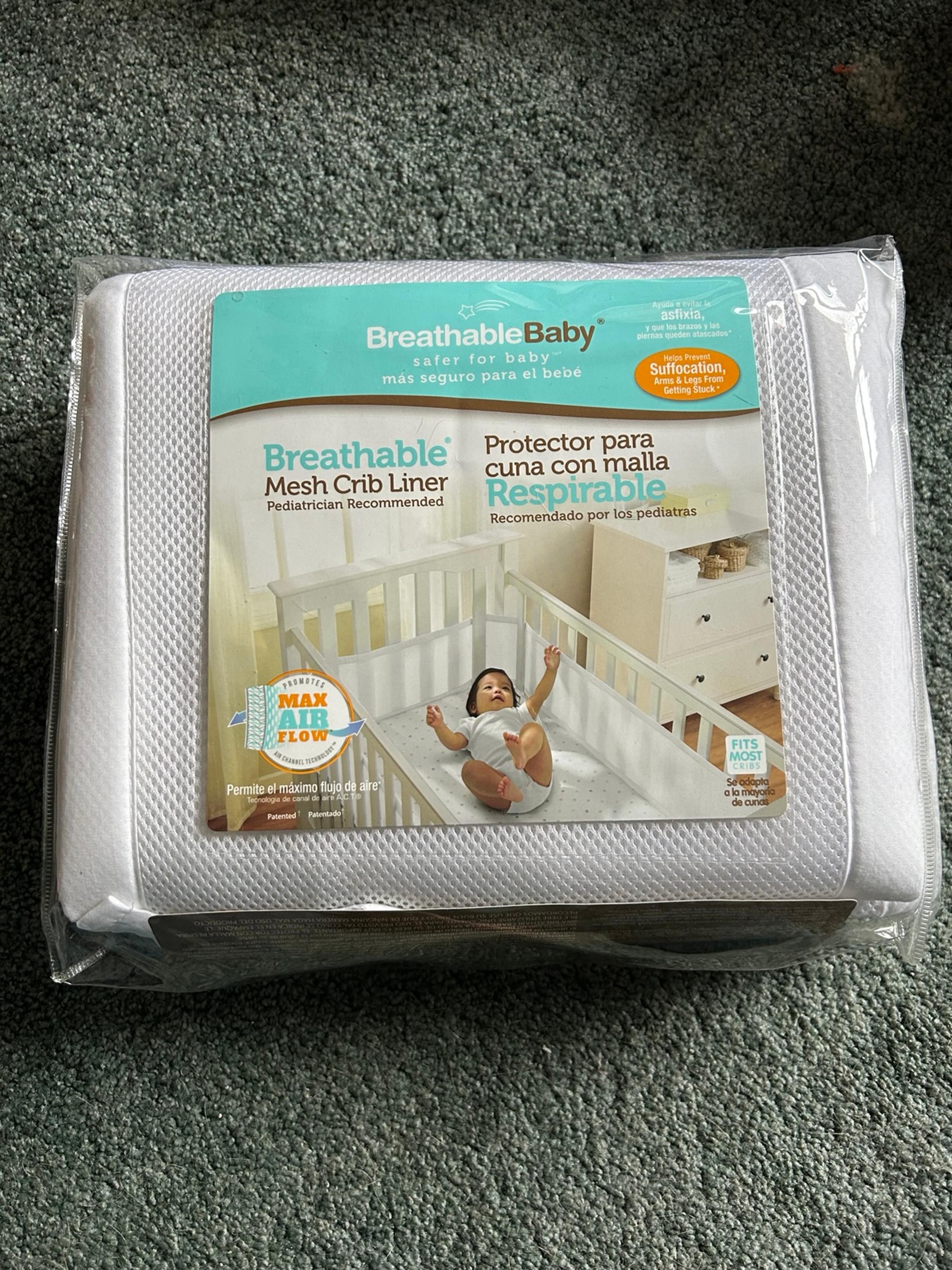 Breathable Baby Crib Liner