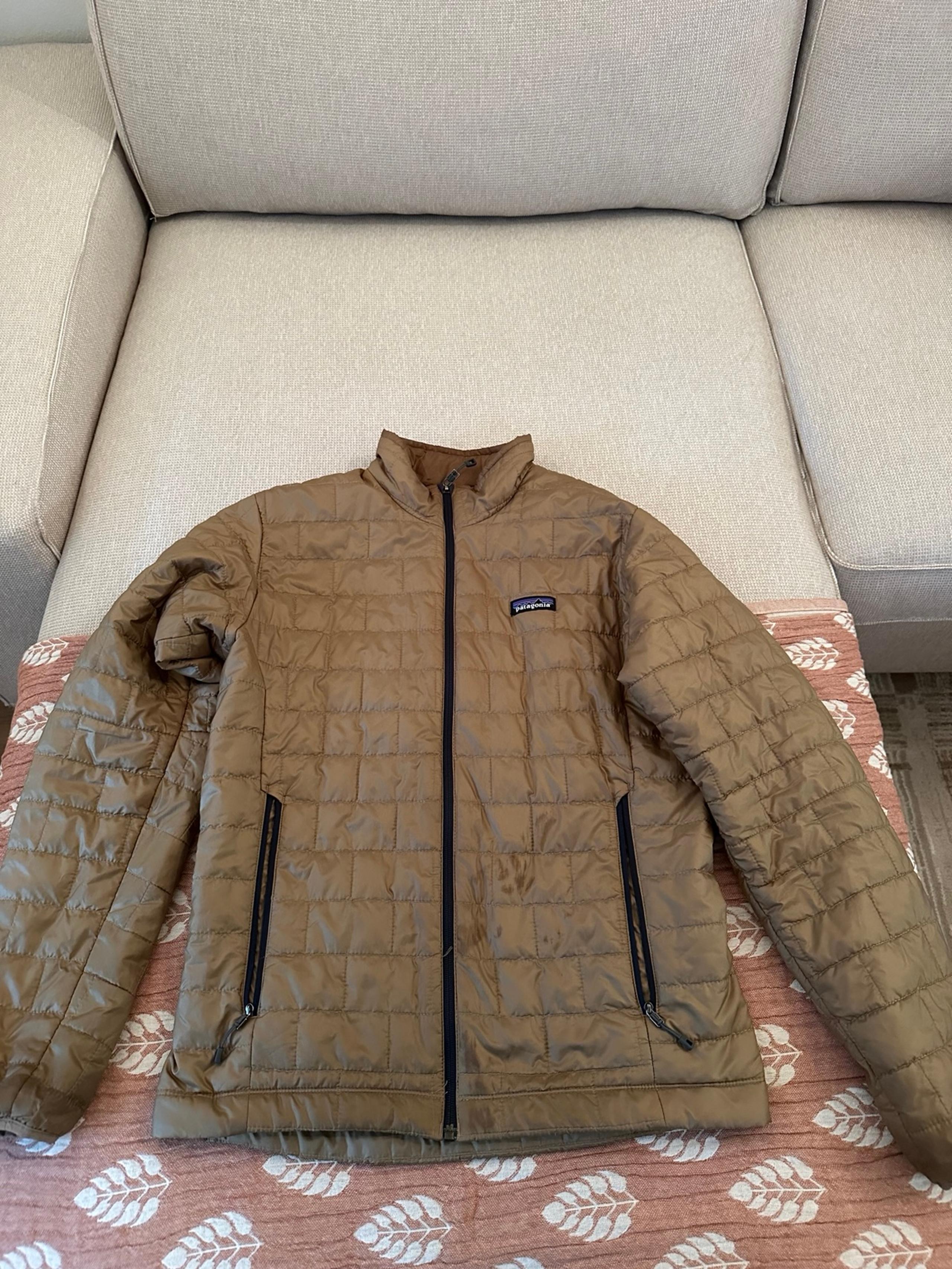 Patagonia Men’s Gold Nano Puff Jacket (Size S)