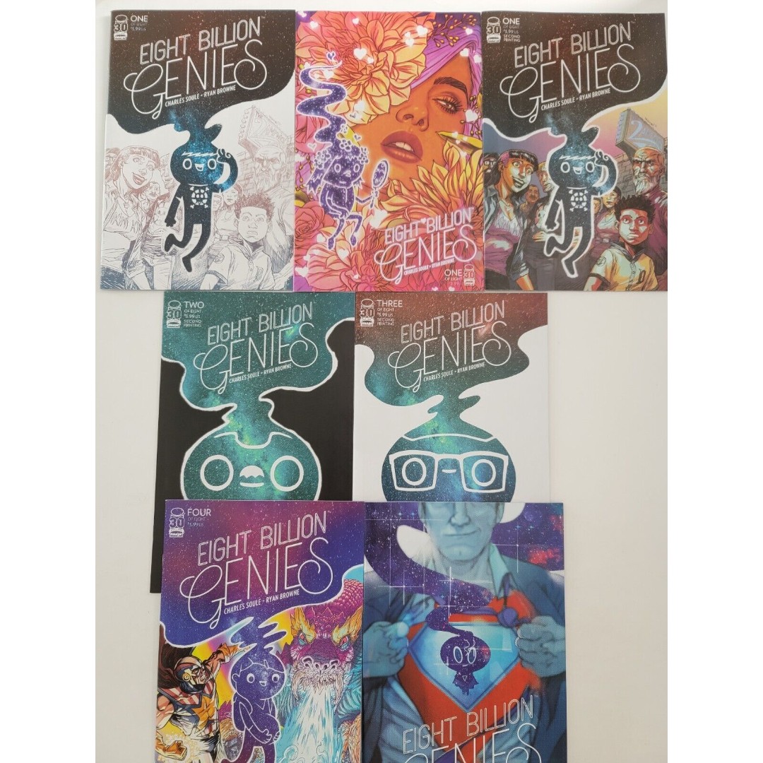 Eight Billion Genies Image Comics Optioned NM