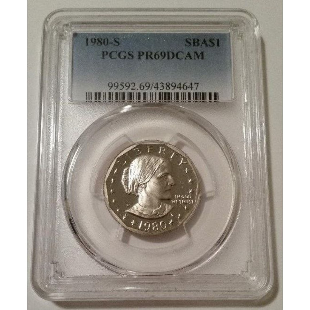 1980 S Susan B Anthony Dollar Proof PR69 DCAM PCGS