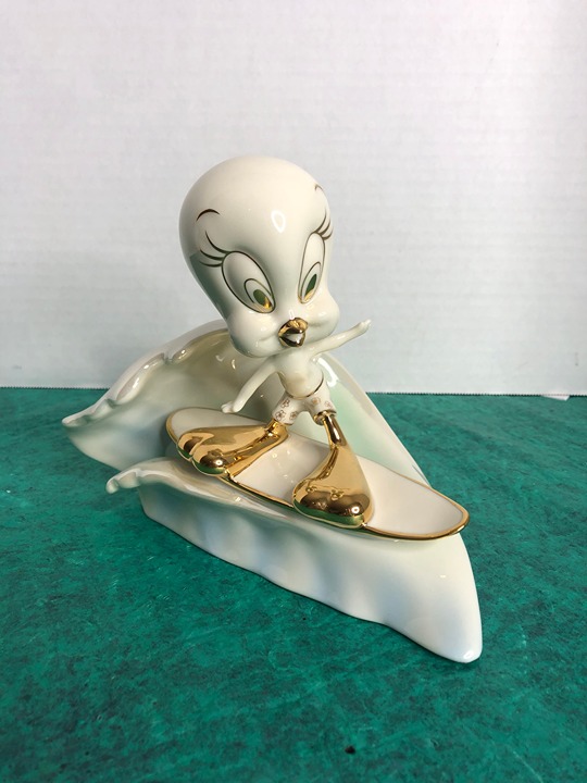 Lenox Surfin Tweety Figurine 24 Karat Gold