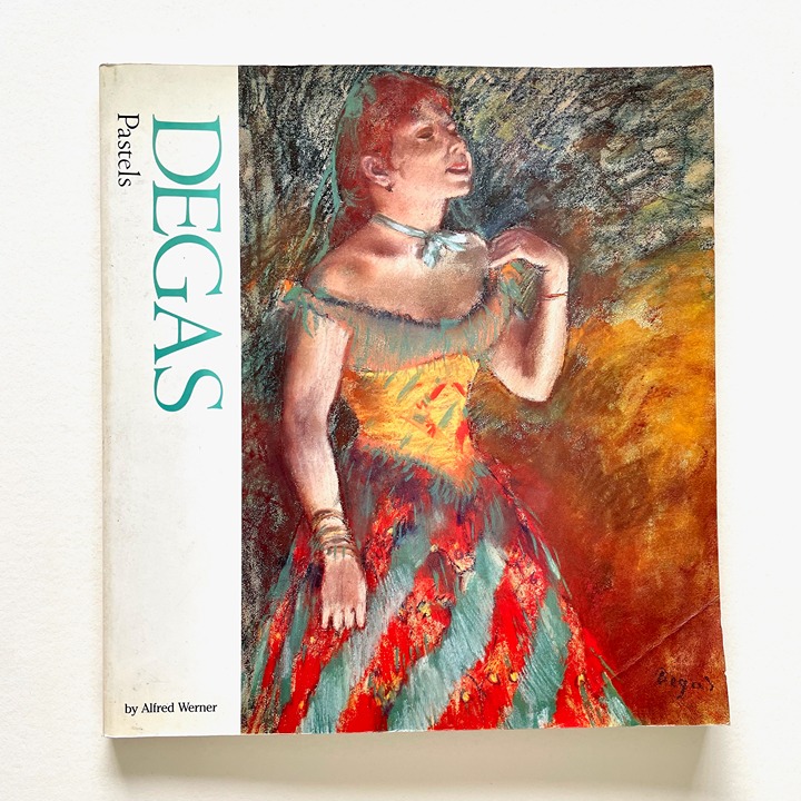 Degas: Pastels - by Alfred Werner - Vintage Softcover Art Book