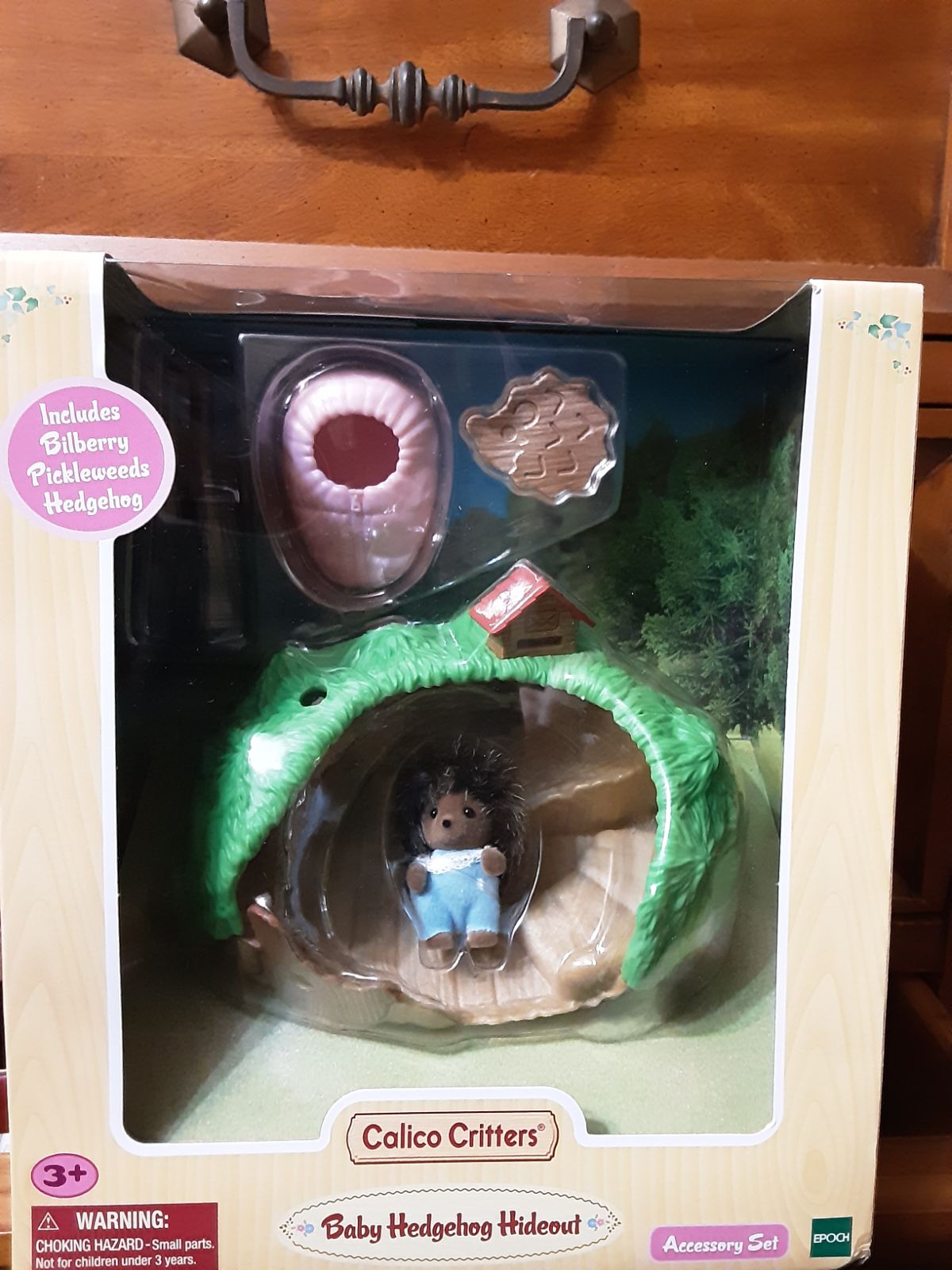 Nw Calico Critters Baby Hedgehog Hideout