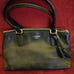 Coach Black Leather Handbag NWOT