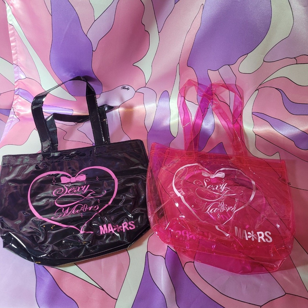 Lot Of 2 Tote Bag MA*RS Mars Gyaru Sugar Gloss Purse Pink Harajuku Jfashion Y2K