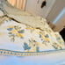 Laura Ashley Twin Alba Rose Comforter Reversible Plaid Floral & Pillow Sham