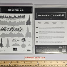 Stampin Up - Mountain Air with Majestic Mountains Dies