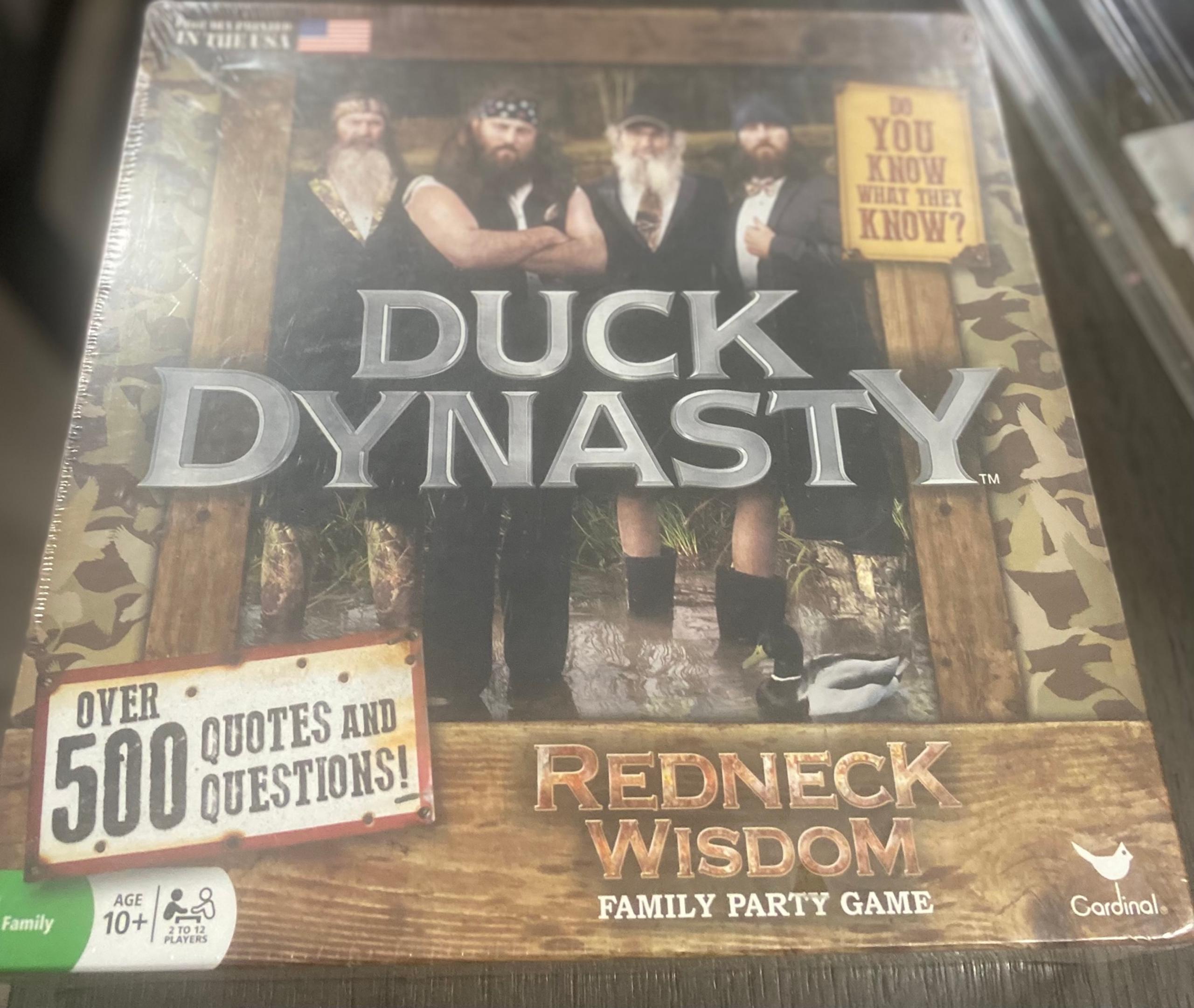 Duck Dynasty Redneck Wisdom Family Party Game