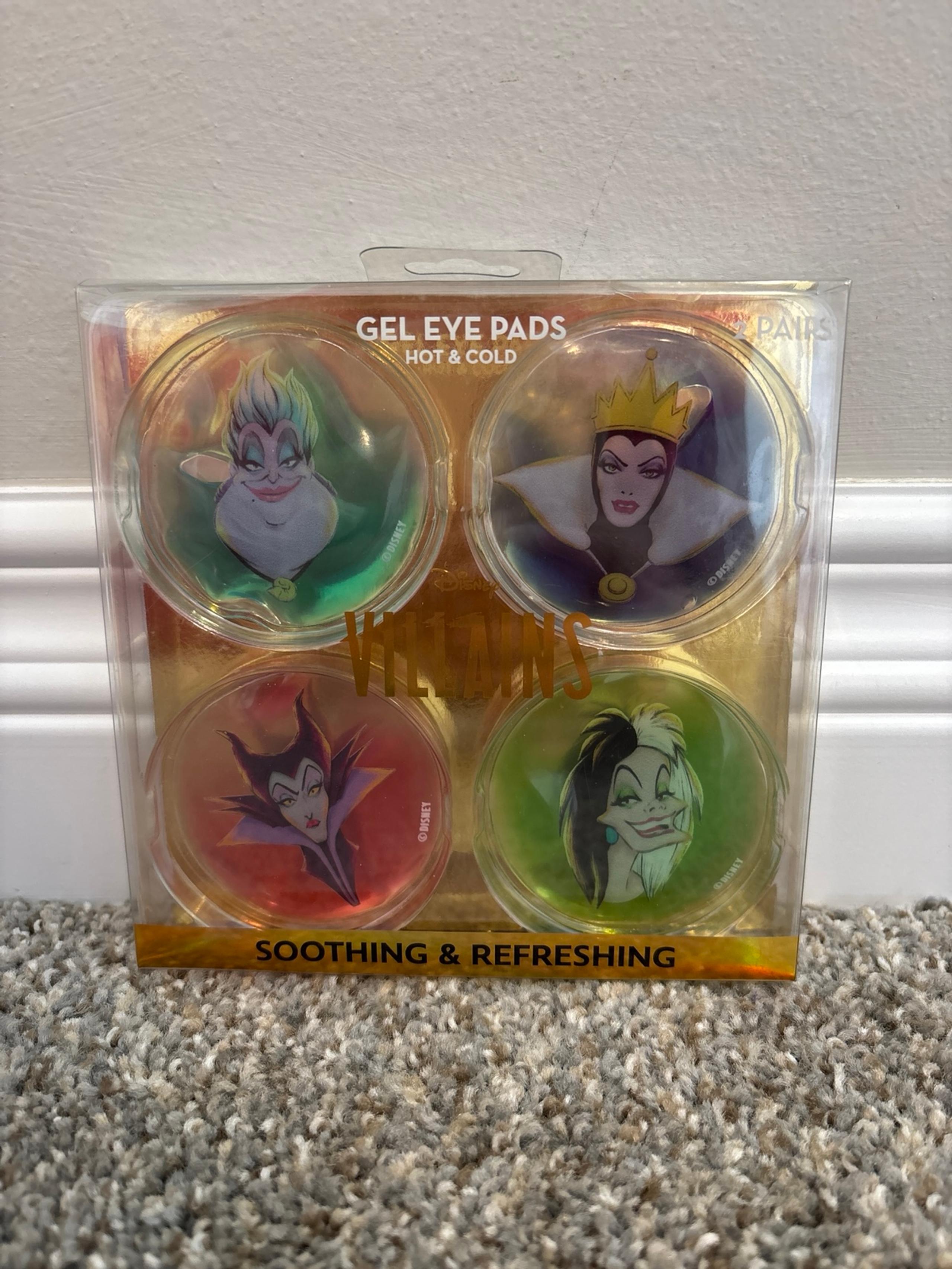 Disney Villains Reusable Gel Eye Pads!