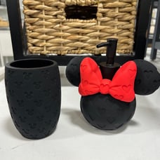 Disney Minnie Mouse bathroom set