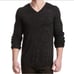 Vince men’s marled v neck sweater wool linen blend excellent Size XXL