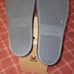 size 13 mens Psycho Bunny Slides ( Only worn twice because of very slim fit)