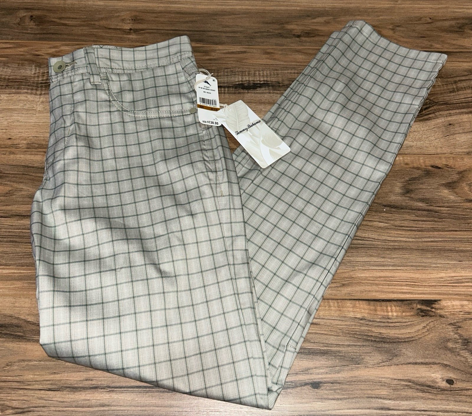 138 RETAIL Tommy Bahama IZP On The Green 5 Pocket 4051-Beach, 29x32