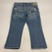Silver Jeans Suki Capri Sz 31 Built free Distressed pockets Stretch Medium wash
