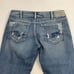 Silver Jeans Suki Capri Sz 31 Built free Distressed pockets Stretch Medium wash