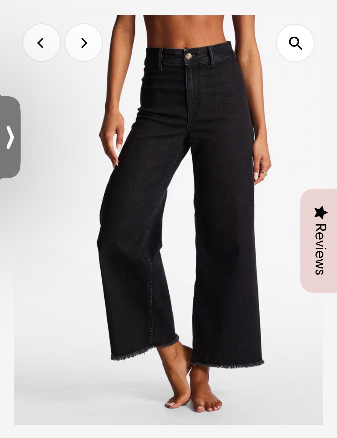 Billabong Black Wide Leg Pants
