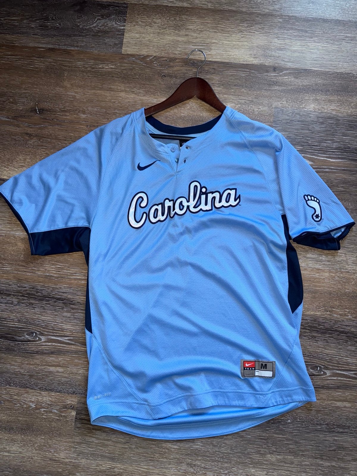 Nike North Carolina Baseball Jersey Men's Size M