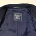 ## Excellent Condition Vintage BURBERRY Gold Button Skirt Suit Navy