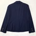 ## Excellent Condition Vintage BURBERRY Gold Button Skirt Suit Navy
