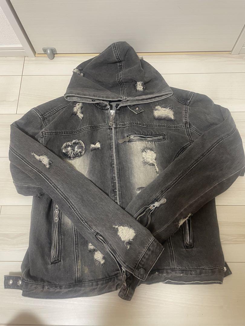 Thug Club Rover Denim Zip-Up Hoodie