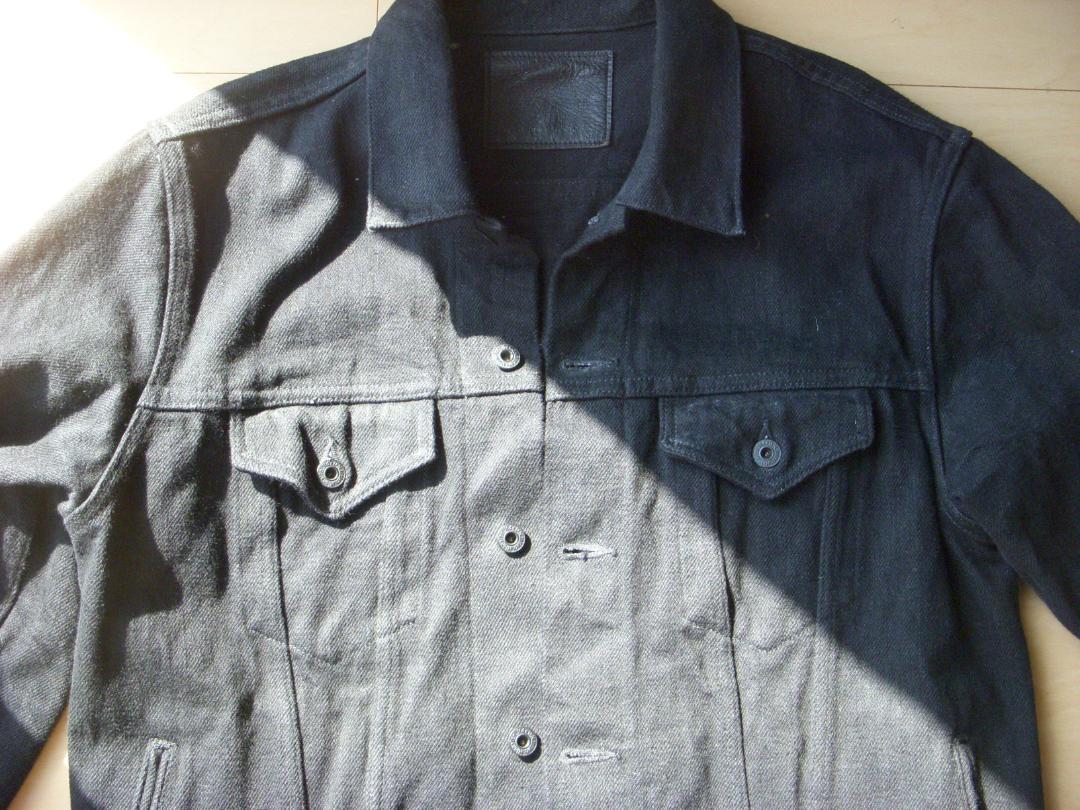 Oni Denim 21oz Denim Jacket Black 44