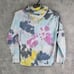 Womens Nike Multicolor Tie Dye Hoodie Sweatshirt Long Sleeve Cotton Blend Size S