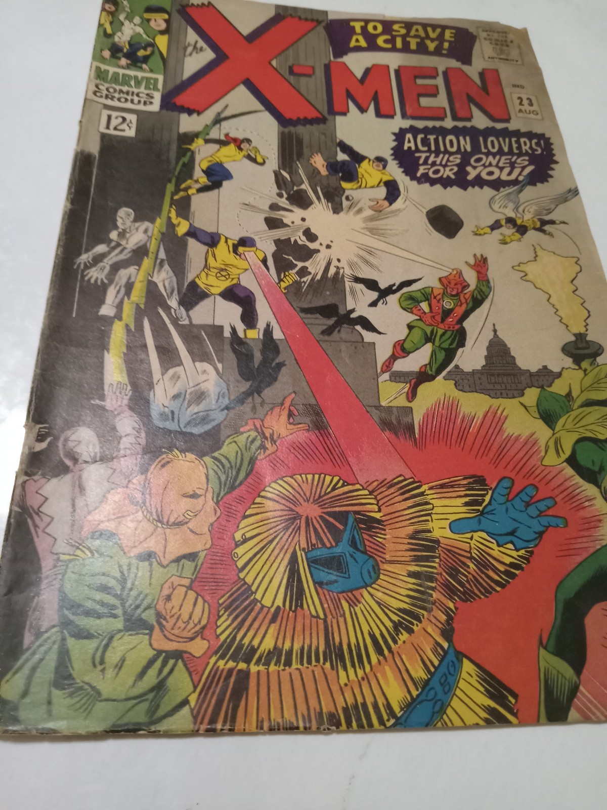X-men #23 goldon age marvel comic