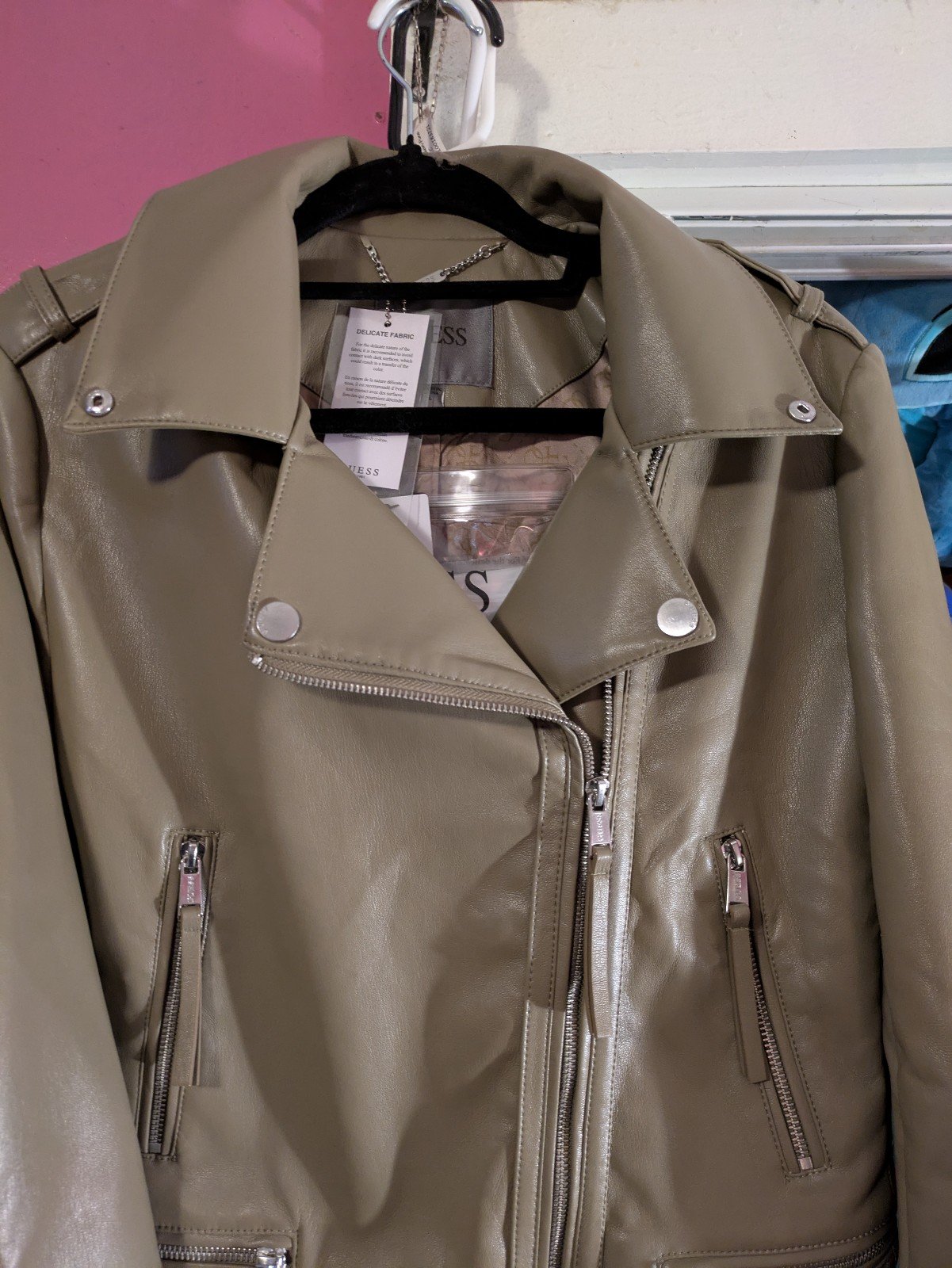 Guess Faux leather jacket