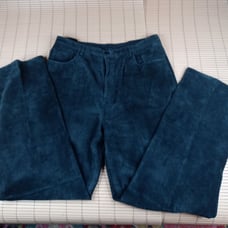 Brandon Thomas Genuine Leather Pants Womens 14 Black Motorcycle Straight Leg. M1