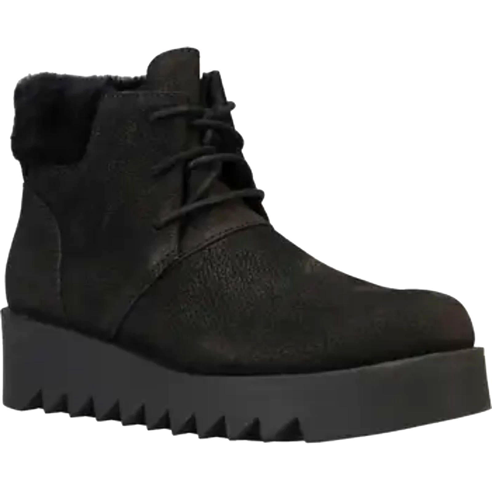 EILEEN FISHER Kenille Genuine Shearling Trim Wedge Bootie Size 8 New