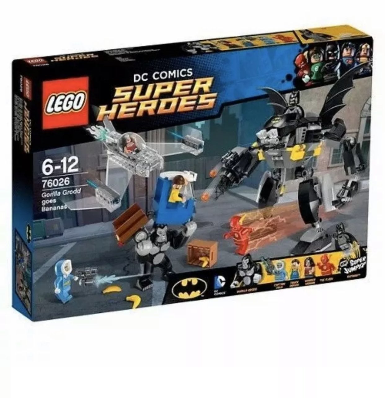 Retired LEGO Gorilla Grodd goes Bananas batman lego set 76026
