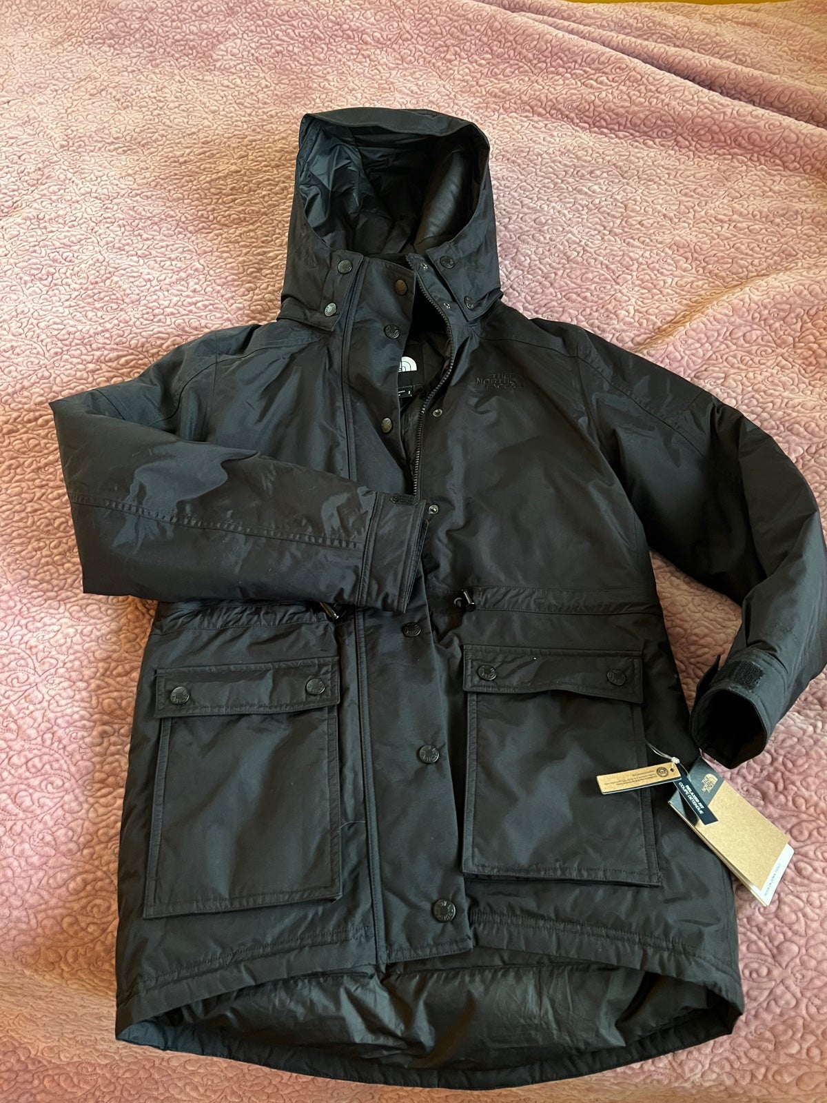 The North Face Down Jacket hooded parka