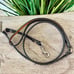 Coach Leather Signature Dog Leash