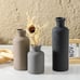 New Ceramic Vase Set of 3, Rustic Farmhouse Terra Cotta Vases for Home Decor