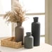 New Ceramic Vase Set of 3, Rustic Farmhouse Terra Cotta Vases for Home Decor